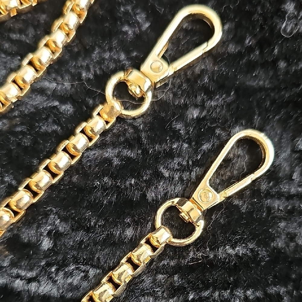 Bag Chain Snake Coil Style Gold - Picture 3 of 4